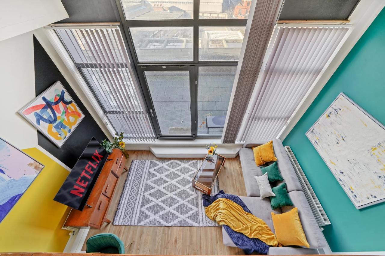 Stunning Duplex Of Central Nottingham - Balcony Exterior foto