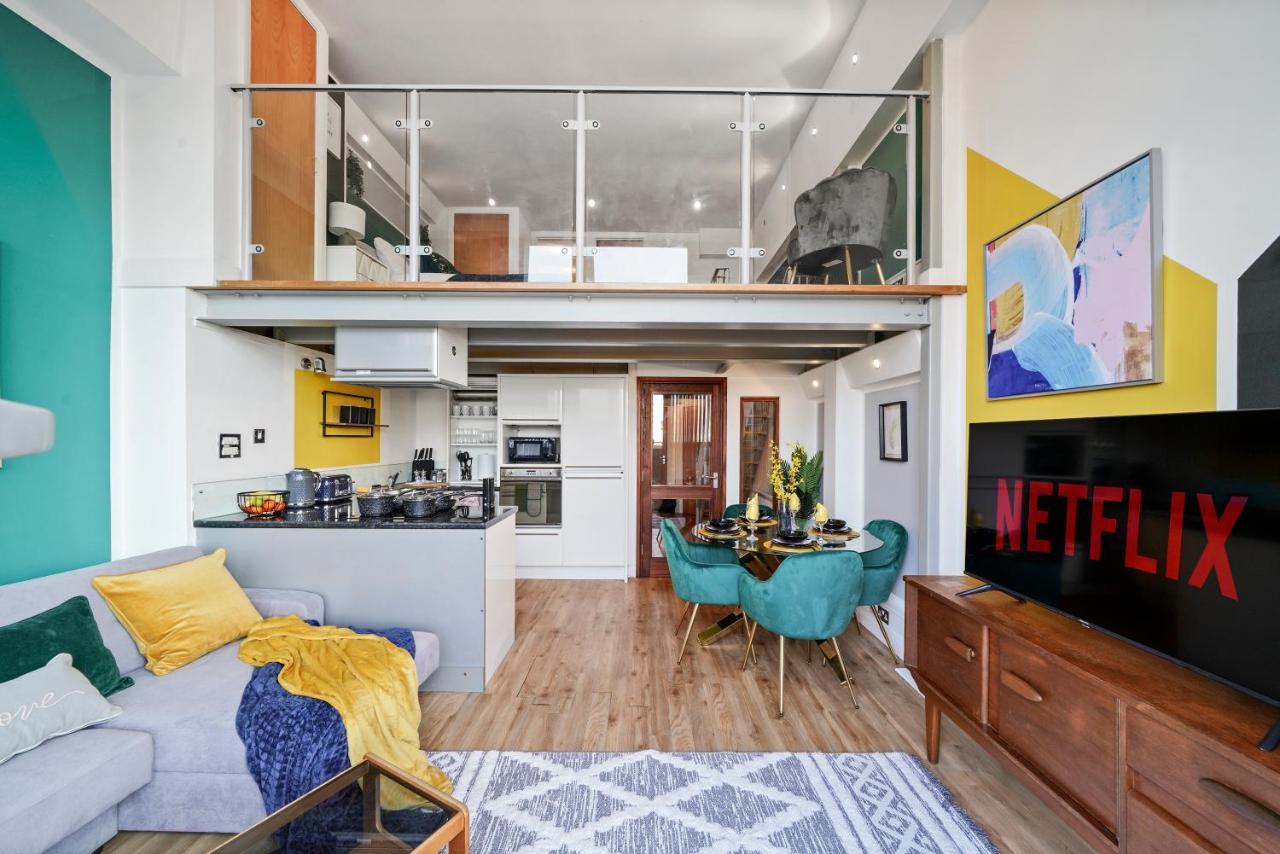 Stunning Duplex Of Central Nottingham - Balcony Exterior foto